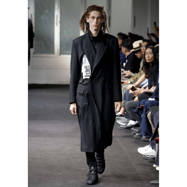 yohji yamamoto POUR HOMME 19SS パッチロングB環縫