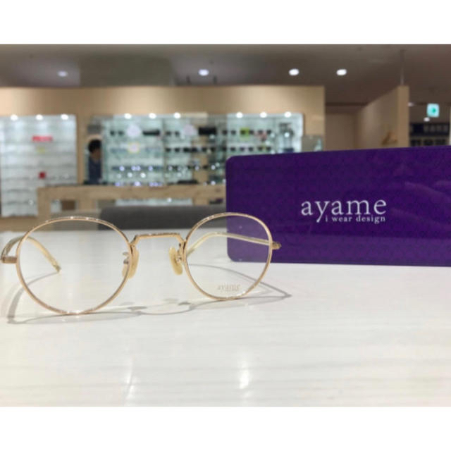 Ayame(アヤメ)の【チョーサク様専用】ayame OLDSTAR ホワイトゴールド　アヤメ メンズのファッション小物(サングラス/メガネ)の商品写真