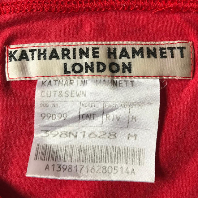 KATHARINE HAMNETT(キャサリンハムネット)のキャサリンハムネット Tシャツ メンズのトップス(Tシャツ/カットソー(半袖/袖なし))の商品写真