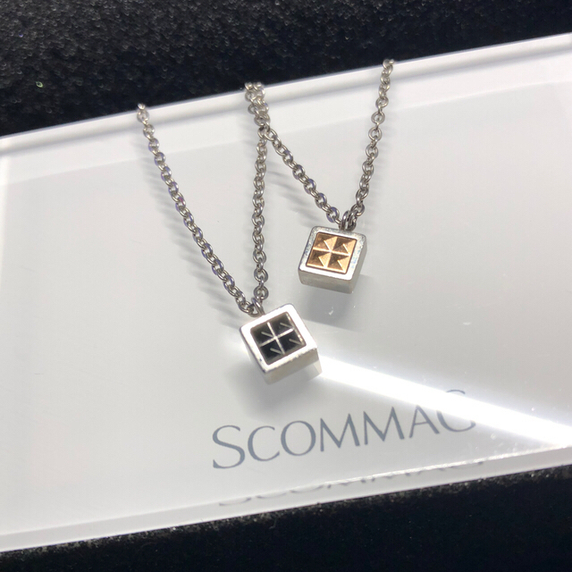 BLESS(ブレス)のScommaG ネックレス　ペア+シルバー星ピアス レディースのアクセサリー(ネックレス)の商品写真