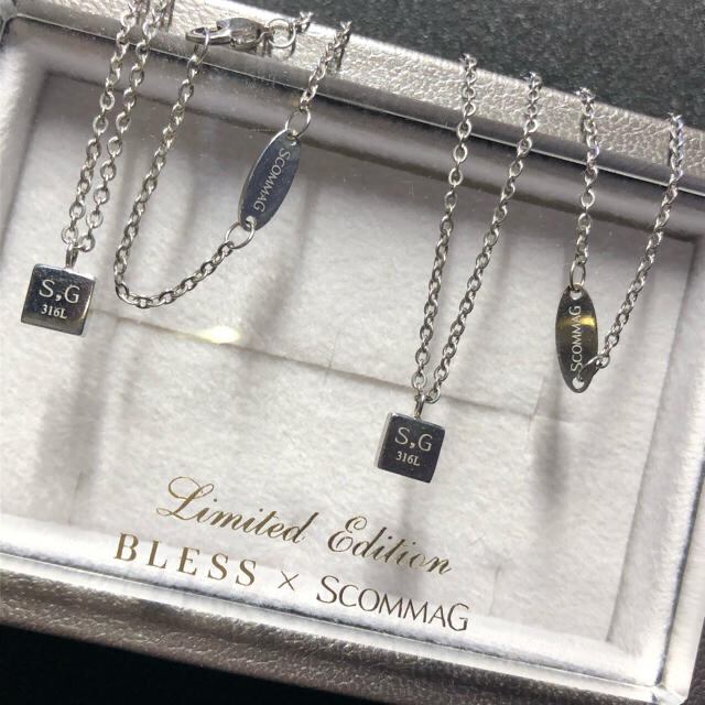 BLESS(ブレス)のScommaG ネックレス　ペア+シルバー星ピアス レディースのアクセサリー(ネックレス)の商品写真