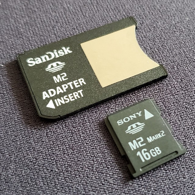 SONY メモリースティック マイクロ（M2） MARK2 16GB （品）