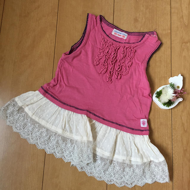 Zuppa di Zucca(ズッパディズッカ)のタンクトップ🎀 キッズ/ベビー/マタニティのキッズ服女の子用(90cm~)(Tシャツ/カットソー)の商品写真