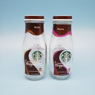 スターバックスコーヒー(Starbucks Coffee)の海外限定品★スタバ フラペチーノ(モカ)空瓶★2色セット(その他)