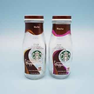 スターバックスコーヒー(Starbucks Coffee)の海外限定品★スタバ フラペチーノ(モカ)空瓶★2色セット(その他)