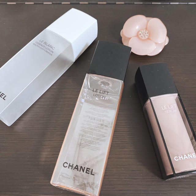 CHANEL - シャネル 化粧品ボトル3本セット (ケースのみ)の通販 by ERIY'S RESORT｜シャネルならラクマ