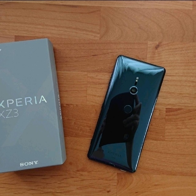 SONY   新品simフリー XPERIA XZ3ソニー グリーン緑/ドコモau格安sim可