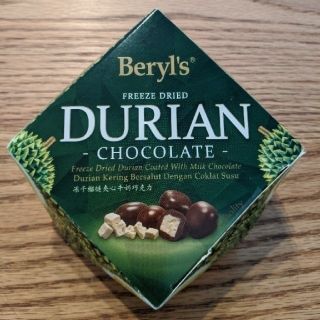 Beryl’s DURIAN CHOCOLATE ベリーズ ドリアンチョコ(菓子/デザート)