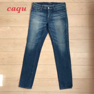 【美品】caqu（サキュウ）デニム　サイズ１(デニム/ジーンズ)