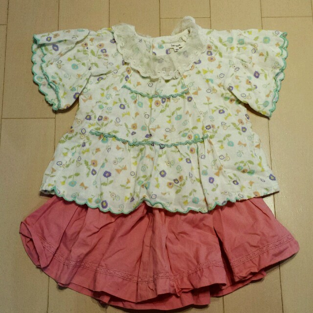 Seraph(セラフ)のseraphの90cmブラウス♥ キッズ/ベビー/マタニティのキッズ服女の子用(90cm~)(ブラウス)の商品写真