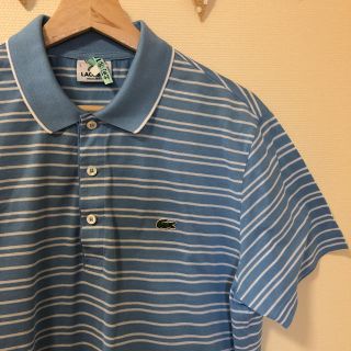 ラコステ(LACOSTE)のLACOSTE⭐ポロシャツ⭐XL⭐シャツ⭐半袖⭐ボーダー⭐ラコステ⭐定番(ポロシャツ)