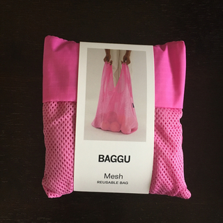 ビームス(BEAMS)の新品　BAGGU  standard  mesh  ピンク　エコバッグ(エコバッグ)