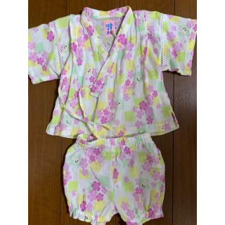 ミキハウス(mikihouse)のミキハウス　女の子用甚平　80cm(甚平/浴衣)