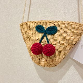 プティマイン(petit main)のポピー様専用🍒さくらんぼかごポシェット🍒(ポシェット)