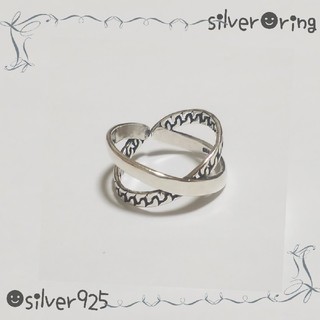 💍silver ring スマイル☻リング⑧/S925💍お安めシルバーリング(リング(指輪))