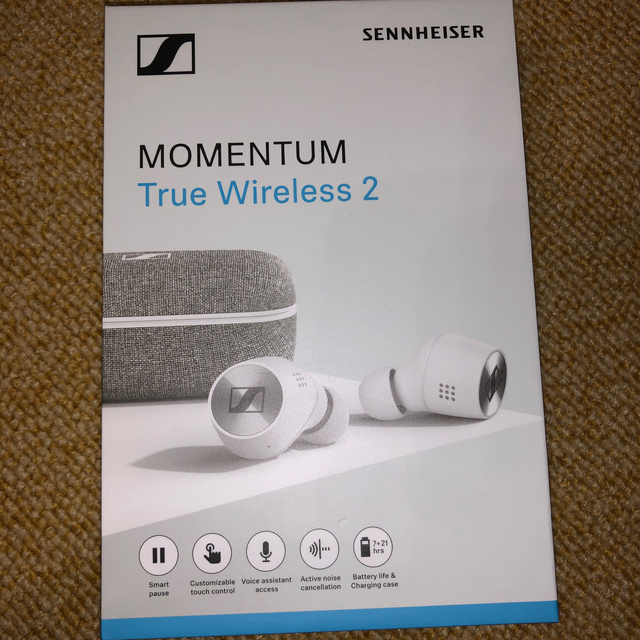 SENNHEISER(ゼンハイザー)のSENNHEISER momentum true wireless 2    スマホ/家電/カメラのオーディオ機器(ヘッドフォン/イヤフォン)の商品写真