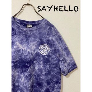 サイラス(SILAS)のSAYHELLO タイダイ染め Tシャツ(Tシャツ/カットソー(半袖/袖なし))