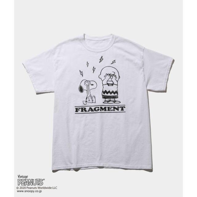 FRAGMENT - THE CONVENI PEANUTS TEE Tシャツ 白 Lの通販 by FRGMT ...