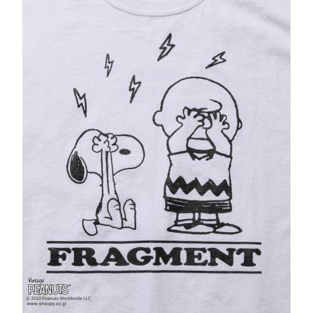 FRAGMENT - THE CONVENI PEANUTS TEE Tシャツ 白 Lの通販 by FRGMT ...