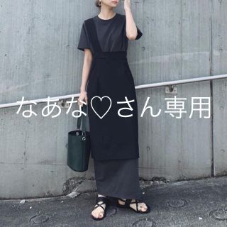 マウジー(moussy)のRIM.ARK  Layered technic cut OP(ロングワンピース/マキシワンピース)