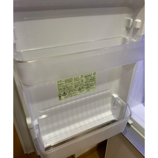 アルミ お値下げ【送料込】SHARP SJ-GD14C-W 冷蔵庫 冷蔵庫