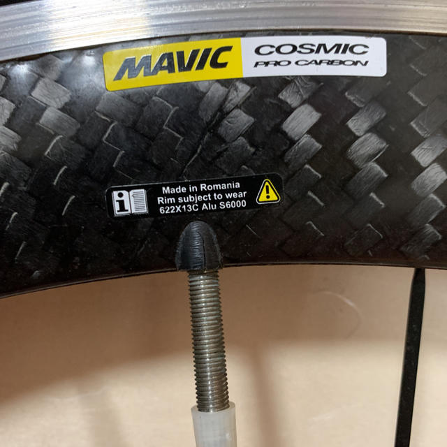M 様専用　MAVIC COSMIC PRO CARBON スポーツ/アウトドアの自転車(パーツ)の商品写真