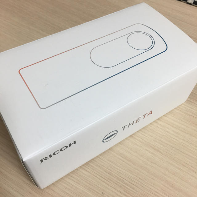 RICOH(リコー)の360度カメラ　RICOH THETA SC ブルー スマホ/家電/カメラのカメラ(コンパクトデジタルカメラ)の商品写真