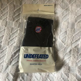 アンディフィーテッド(UNDEFEATED)のUNDEFEATED ソックス 靴下 L(ソックス)