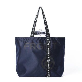 フラグメント(FRAGMENT)のRAMIDUS × FRAGMENT DESIGN TOTE BAG 紺 L(トートバッグ)