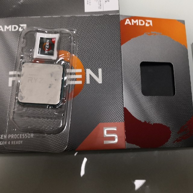 CPU Ryzen 5 3500 AM4 動作時間4時間　ジャンク　修正可能？スマホ/家電/カメラ