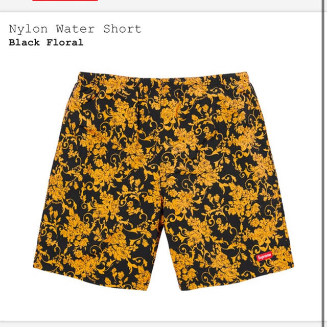 supreme nylon water shorts サイズs