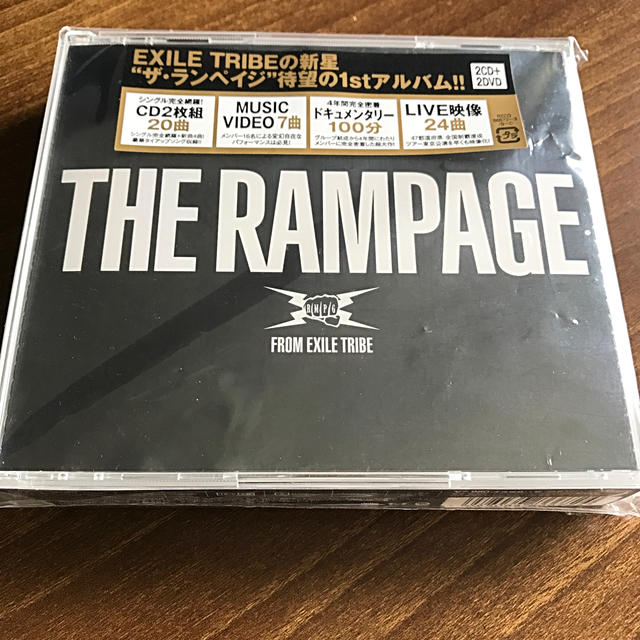 THE RAMPAGE(ザランページ)のTHE RAMPAGE【2CD+2DVD】 エンタメ/ホビーのCD(ポップス/ロック(邦楽))の商品写真