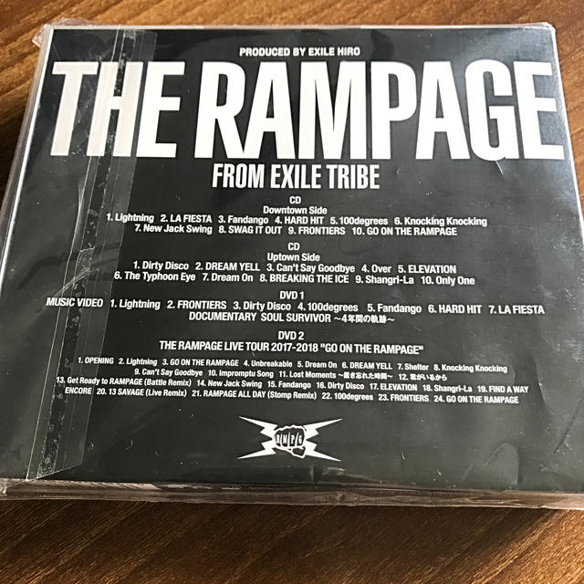 THE RAMPAGE(ザランページ)のTHE RAMPAGE【2CD+2DVD】 エンタメ/ホビーのCD(ポップス/ロック(邦楽))の商品写真