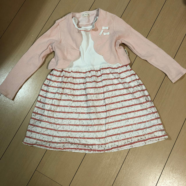 キムラタン(キムラタン)の再値下げ120センチワンピース キッズ/ベビー/マタニティのキッズ服女の子用(90cm~)(ワンピース)の商品写真