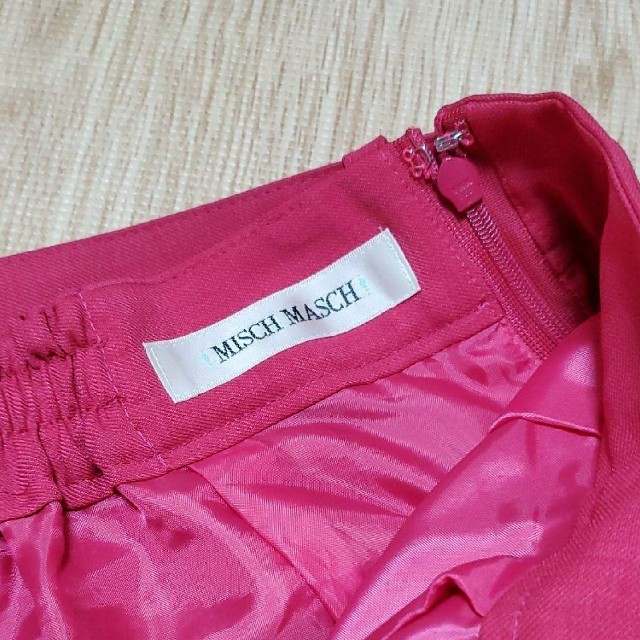 MISCH MASCH(ミッシュマッシュ)のミッシュマッシュ　フレアスカート　ピンク レディースのスカート(ひざ丈スカート)の商品写真