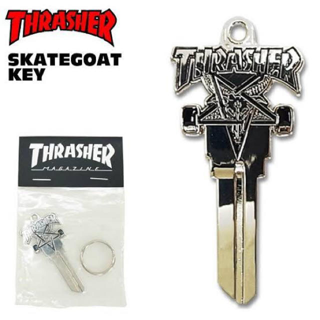 THRASHER(スラッシャー)のTHRASHER スラッシャー キーホルダー メンズのファッション小物(キーホルダー)の商品写真