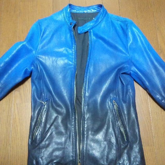 FUGA(フーガ)のFUGA　グラデーションライダースジャケット メンズのジャケット/アウター(ライダースジャケット)の商品写真