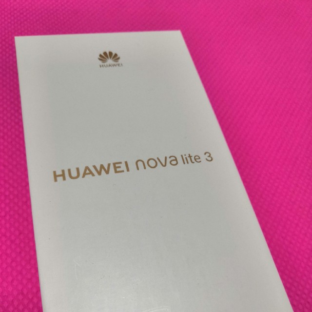 ANDROID(アンドロイド)のHuawei nova lite 3 スマホ/家電/カメラのスマートフォン/携帯電話(スマートフォン本体)の商品写真