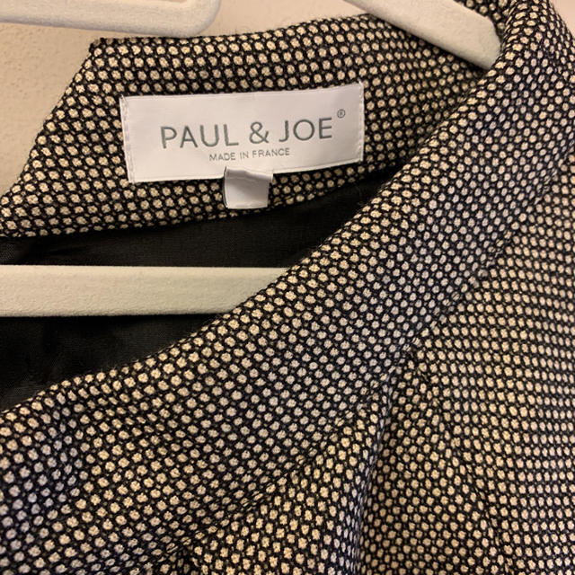 PAUL & JOE(ポールアンドジョー)のポール&ジョー ワンピース 36  秋冬用 ウール80% レディースのワンピース(ひざ丈ワンピース)の商品写真