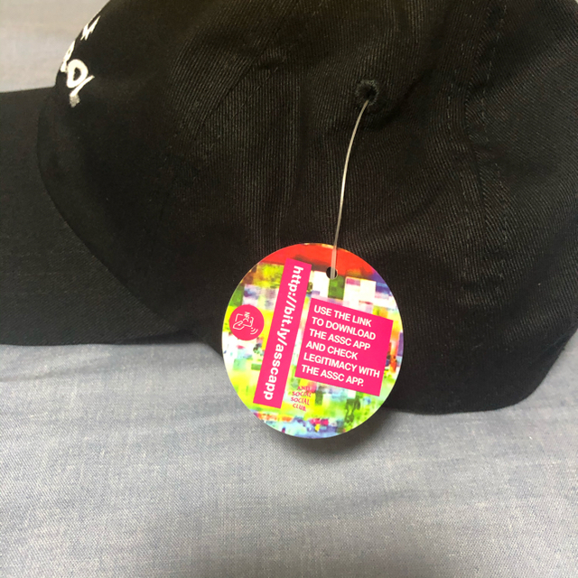 ANTI(アンチ)のASSC Spiral Black Cap メンズの帽子(キャップ)の商品写真