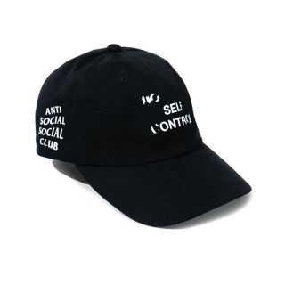 アンチ(ANTI)のASSC Spiral Black Cap(キャップ)