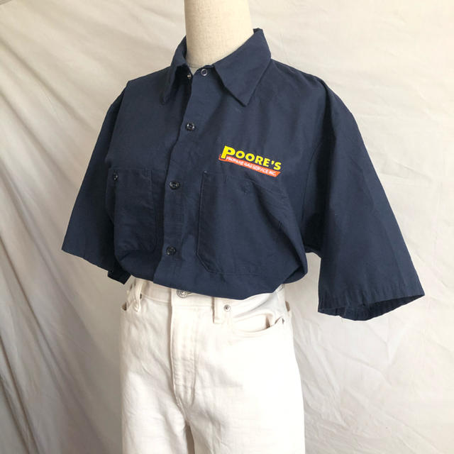 Dickies(ディッキーズ)の【千円引き！金曜まで！】 【USA製】ワークシャツ 半袖 メンズのトップス(シャツ)の商品写真