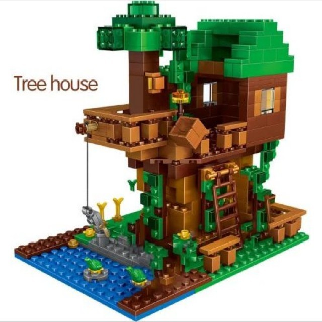 マインクラフト ツリーハウスキット レゴ Lego 互換品の通販 By くぅ S Shop ラクマ