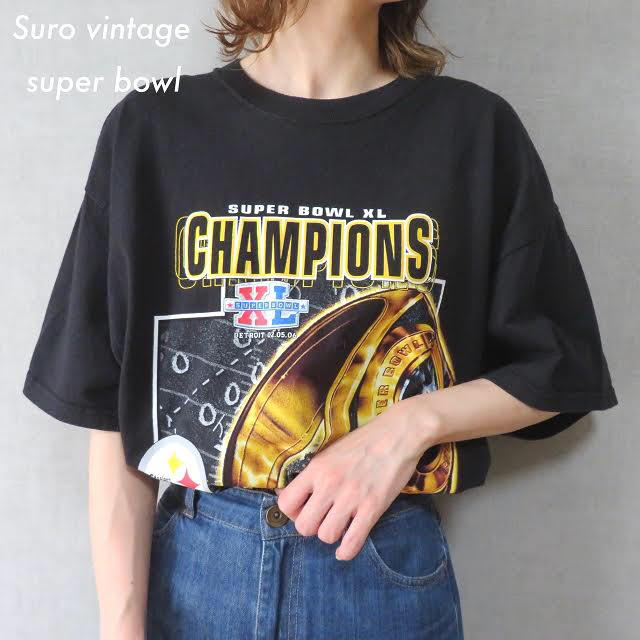 NFL スーパーボウル Tシャツ 女子 vintage