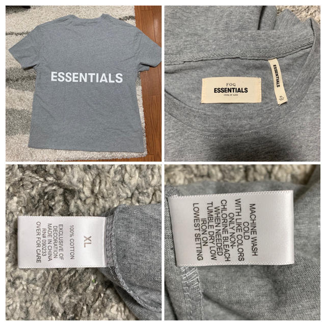 FEAR OF GOD(フィアオブゴッド)のfog essentials TシャツXL fear of god メンズのトップス(Tシャツ/カットソー(半袖/袖なし))の商品写真