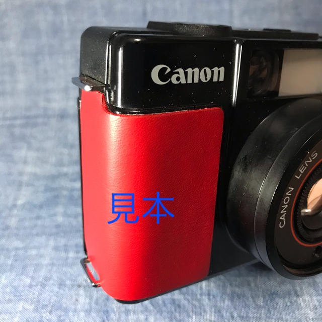 Canon(キヤノン)のキヤノン AF35M 初代オートボーイ用 本革グリップオーバーカバー スマホ/家電/カメラのカメラ(フィルムカメラ)の商品写真