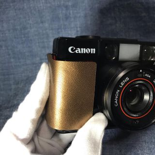 キヤノン(Canon)のキヤノン AF35M 初代オートボーイ用 本革グリップオーバーカバー(フィルムカメラ)