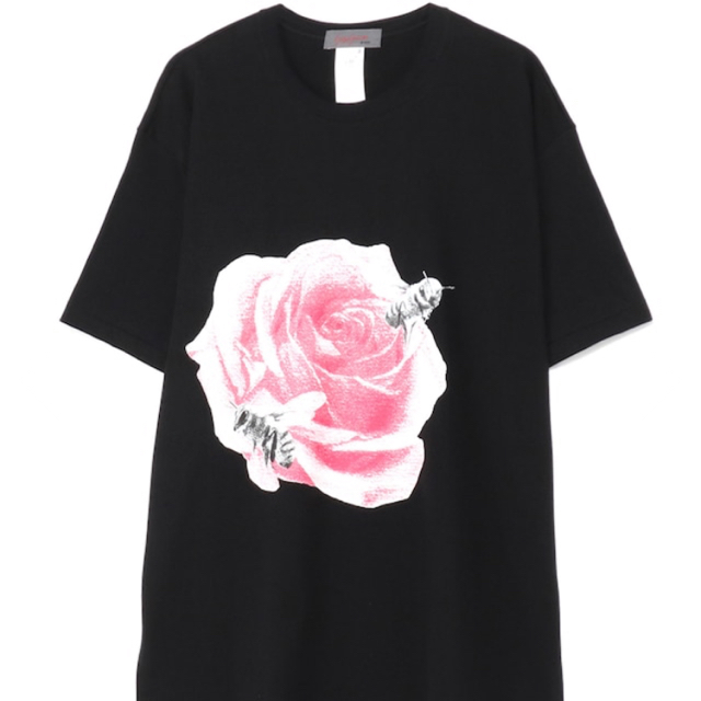【7/6まで】SUZUME ROSE PRINT T-ShirtTシャツ/カットソー(半袖/袖なし)