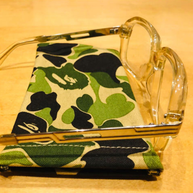 A BATHING APE(アベイシングエイプ)のA BATHING APE サングラスクリアレンズ APEYES メンズのファッション小物(サングラス/メガネ)の商品写真