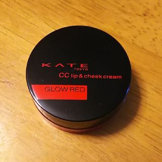 ケイト(KATE)のケイト CCリップ＆チーククリーム 01 GLOW RED(チーク)